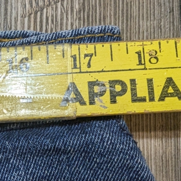 Full Blue size 18 flannel lined/insulated jeans, 33" long - Picture 11 of 11